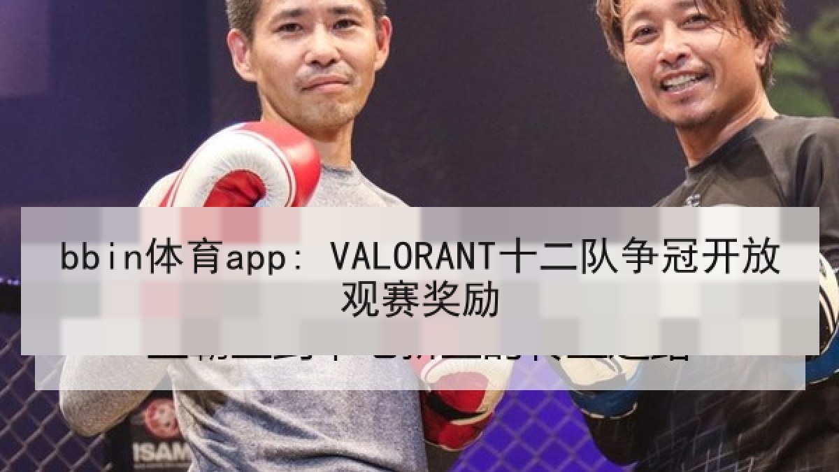bbin体育app: VALORANT十二队争冠开放观赛奖励